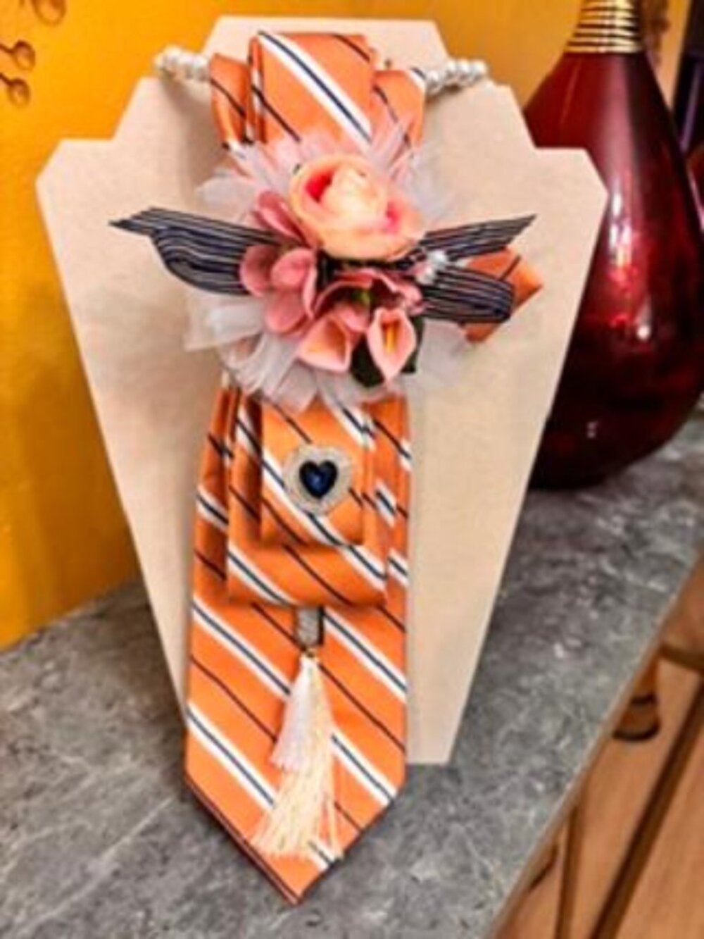 Beautiful Custom-Designed Women’s Tie Necklace
